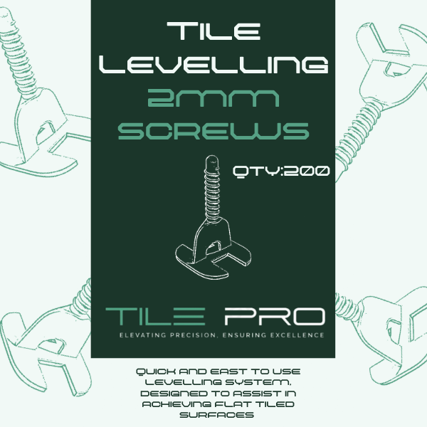TilePRO Tile Leveling System 2mm Screws