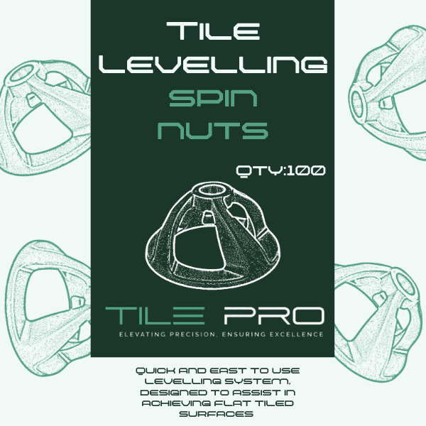 TilePRO Tile Leveling System Reusable Spin Nuts