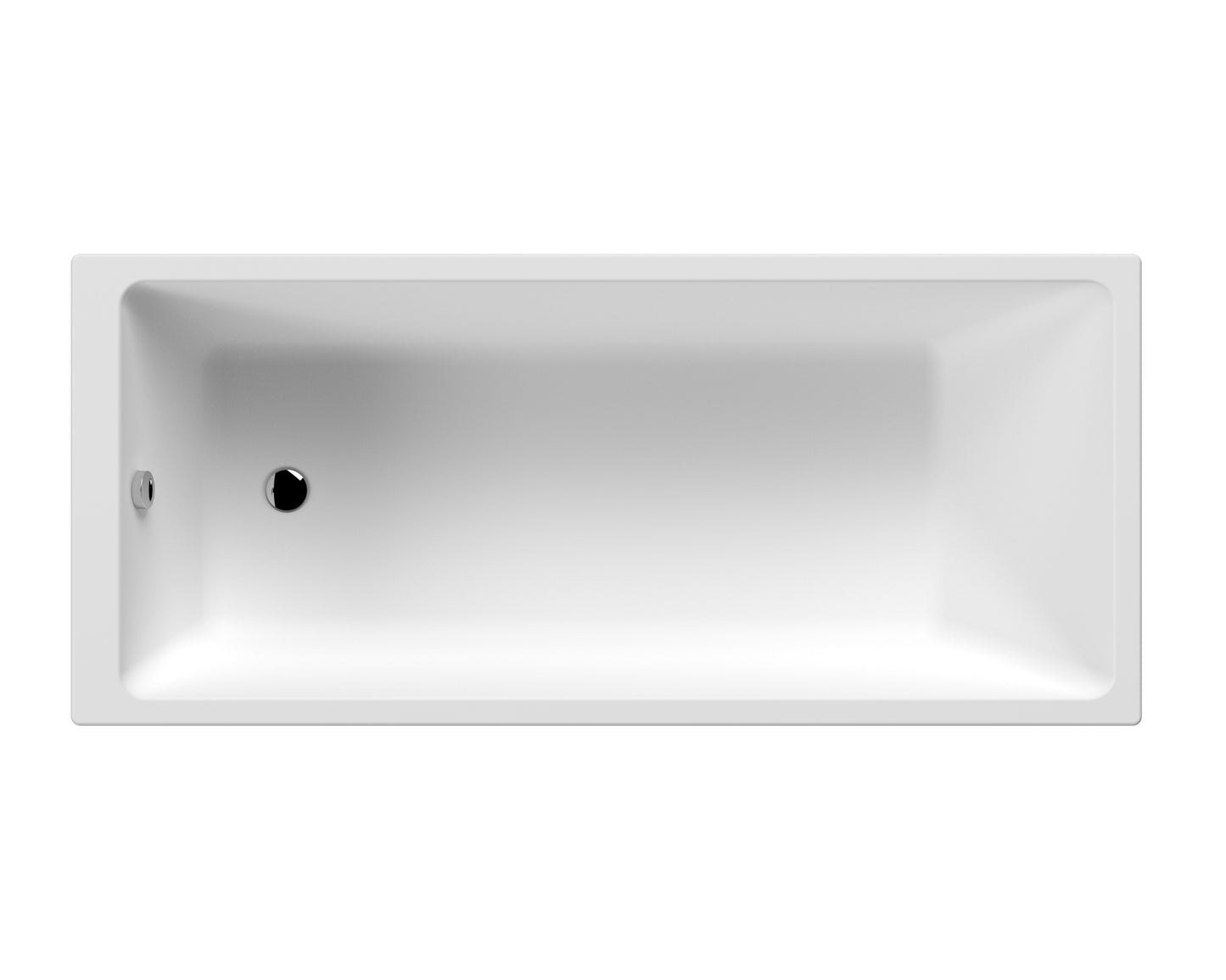Thin Edge Single Ended Bath 1800x800mm