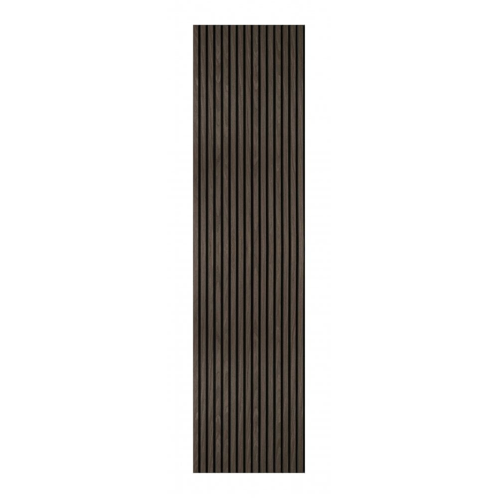 Walnut Wooden Slat Acoustic Wall Panel 600x2400x21mm