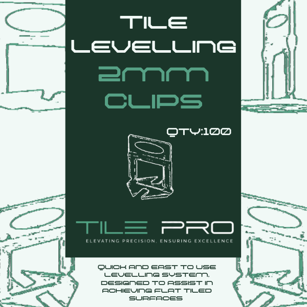 TilePRO Tile Leveling System 2mm Clips
