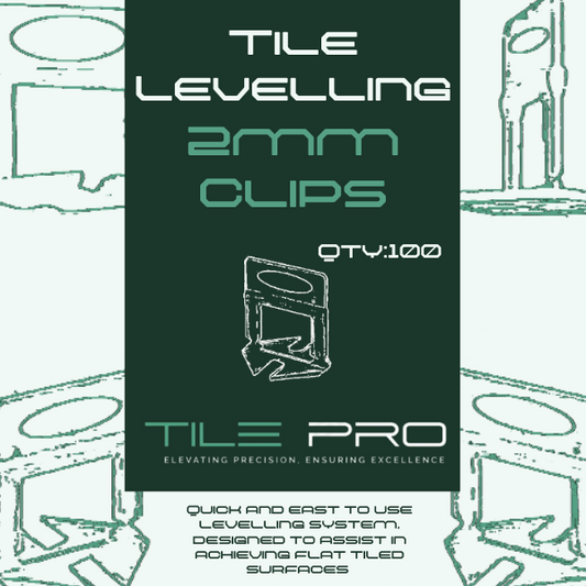 TilePRO Tile Leveling System 2mm Clips