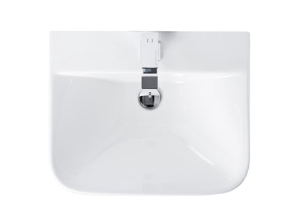 Ava 545mm 1TH Basin & Pedestal