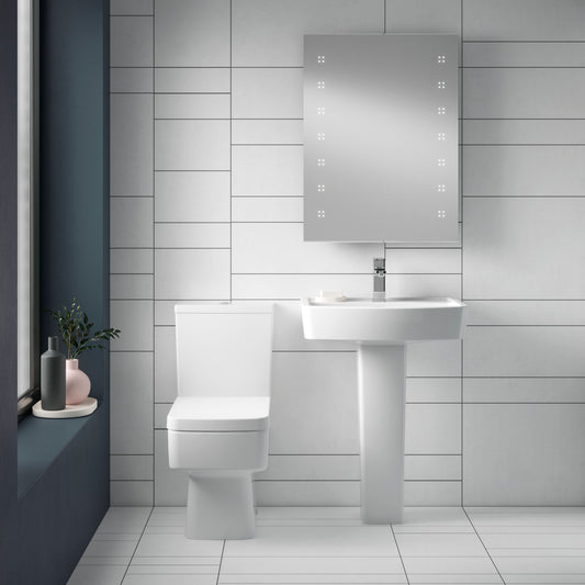 Bliss 520mm 1TH Basin & Pedestal