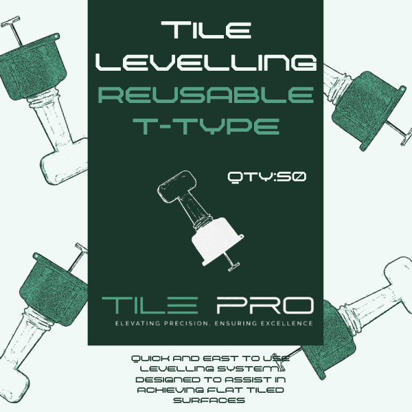 TilePRO Tile Leveling System Reusable T-Type