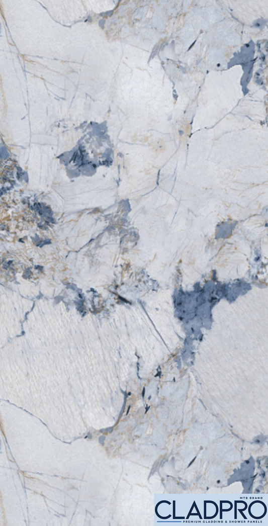 Kitts Blue - 1m Cladding Shower Panels