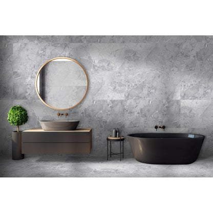 Geo Pebbles Grey 30cm x 60cm Wall and Floor Tile