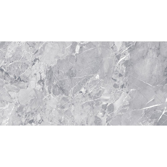 Geo Pebbles Grey 30cm x 60cm Wall and Floor Tile