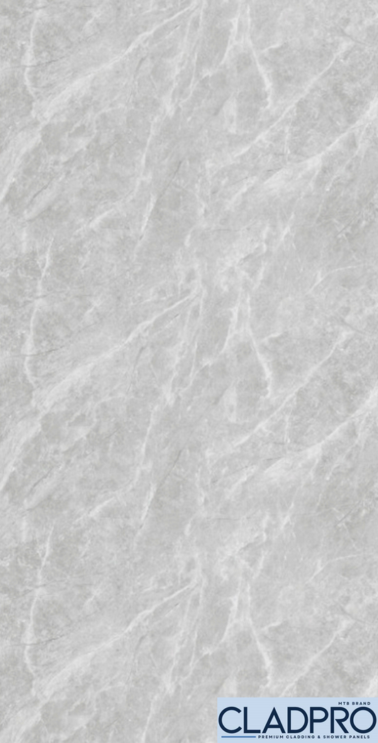 Grey Marble - 1m Cladding Shower Panels