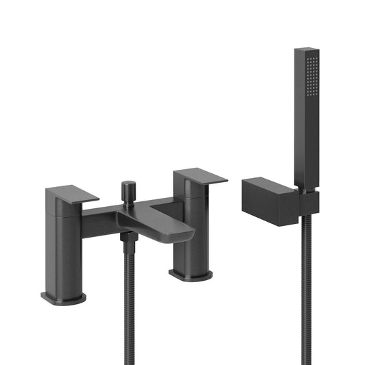 Harbour Gunmetal Bath Shower Mixer