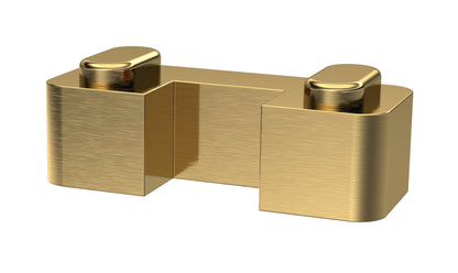 Retainer Horseshoe Support Foot- Brushed Brass