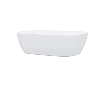 IV8271 480 x 350mm Oval Counter Top Basin Gloss White