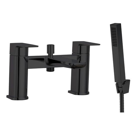 Harbour Matt Black Bath Shower Mixer