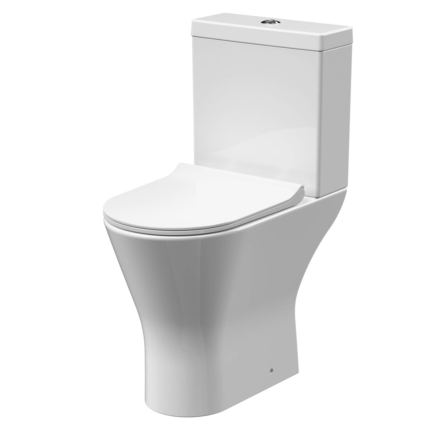 Lime Comfort Height Close Coupled Toilet
