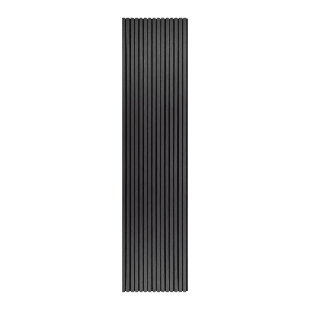 Black Oak Wooden Slat Acoustic Wall Panel 600x2400x21mm