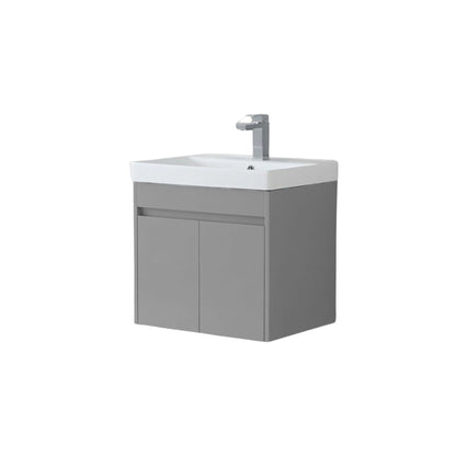 Element 600 Wall Hung Waterproof PVC Vanity Unit and Basin Two Door