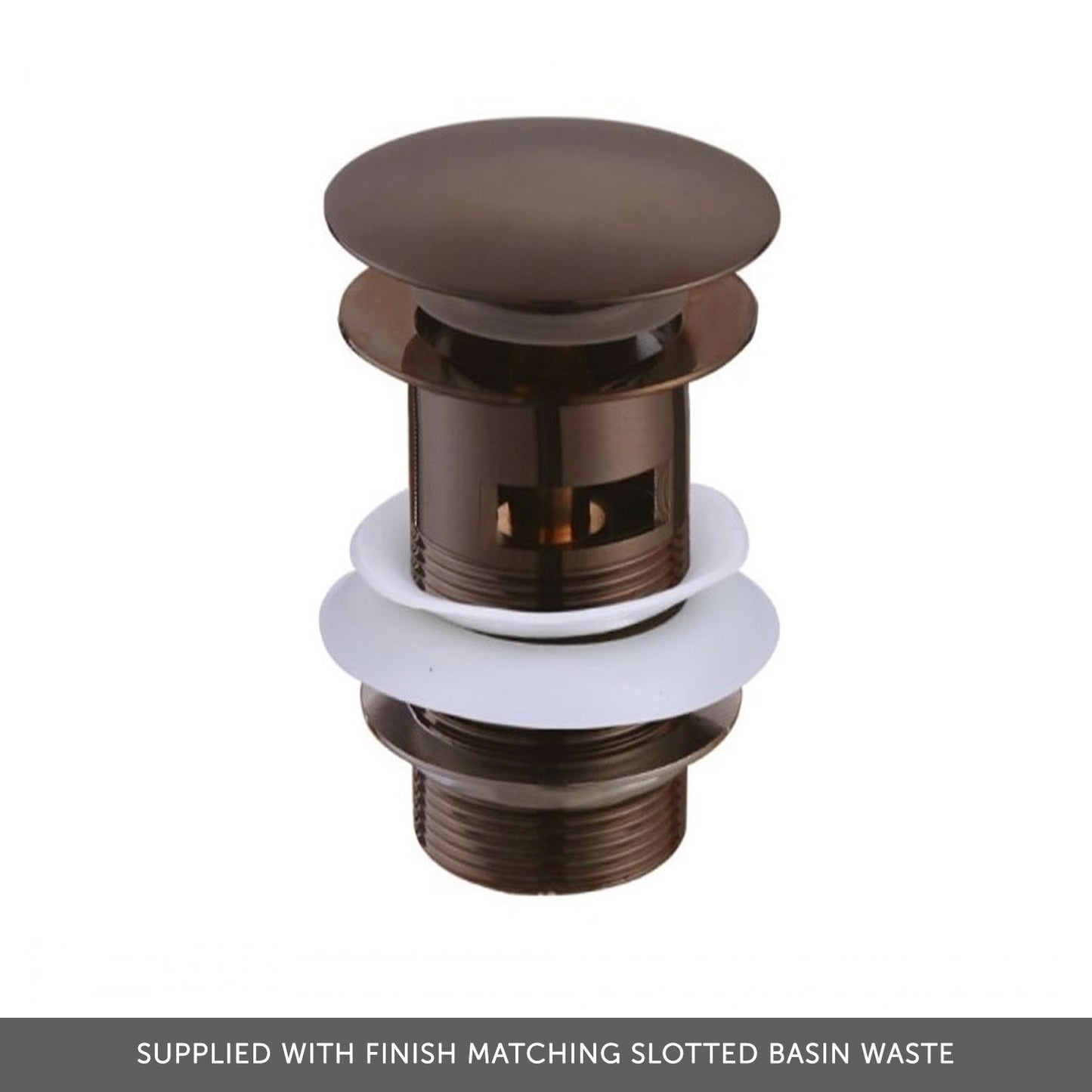 Elora Brushed Bronze Basin Mixer