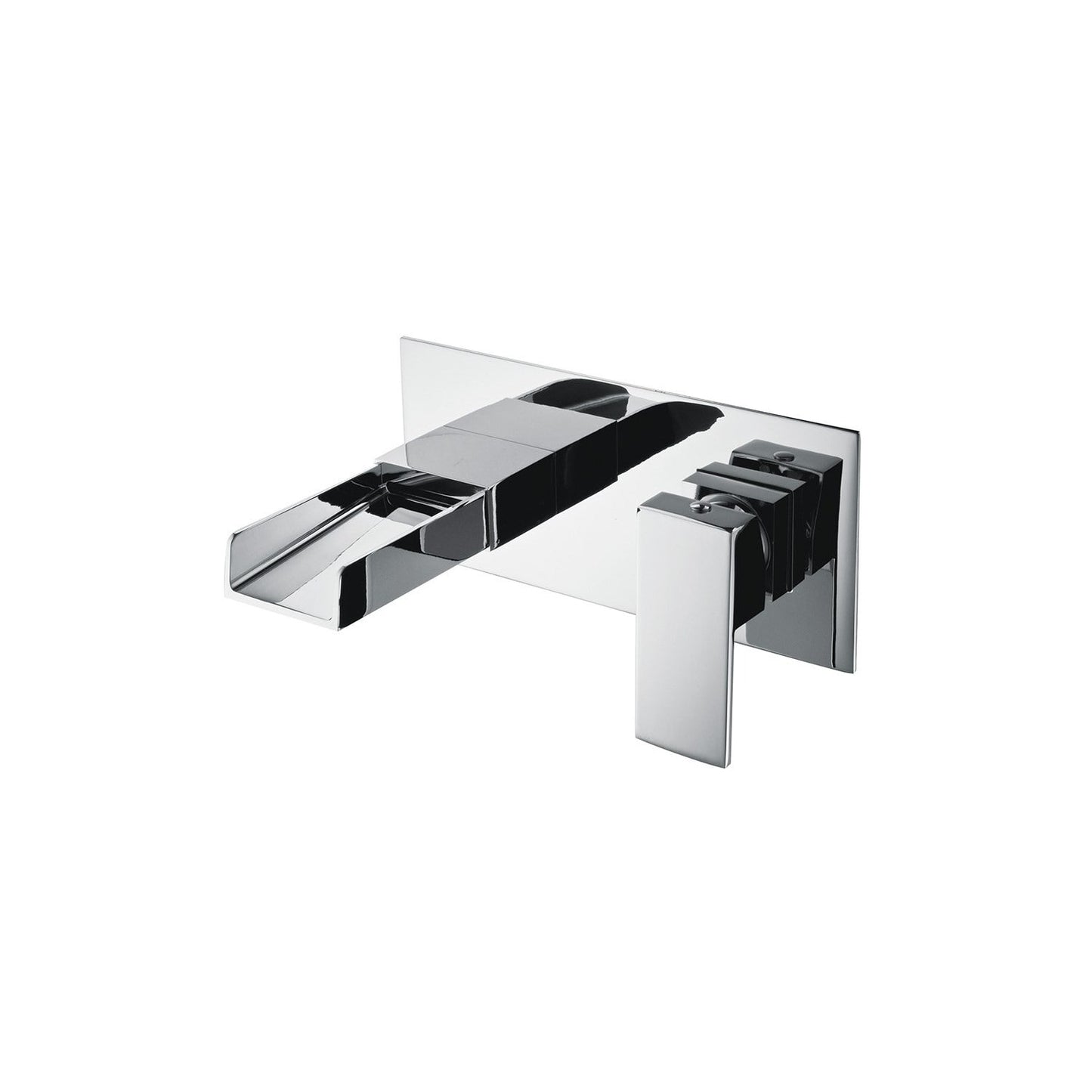Don Waterfall Chrome Wall Mounted Mixer