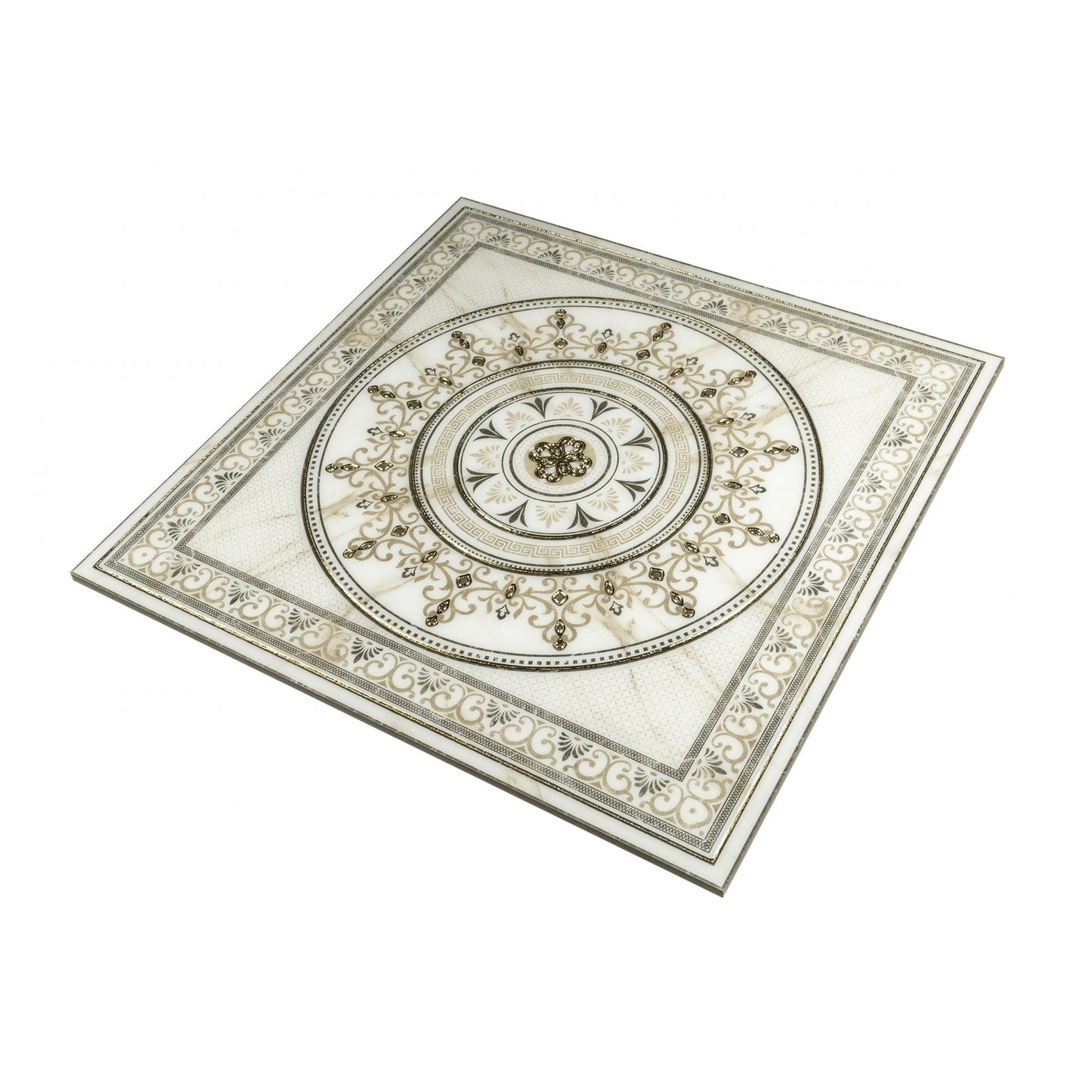 Arianna Gold 60cm x 60cm Decor Floor Tile