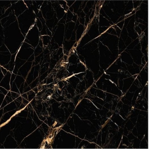 Golden Black 60cm x 60cm Wall and Floor Tile