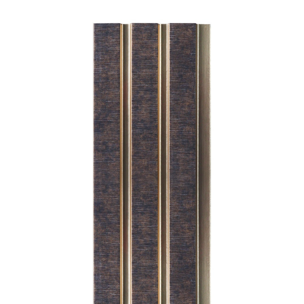 GOLD MOONSTONE 3D SLAT WALL CLADDING PANEL WATERPROOF