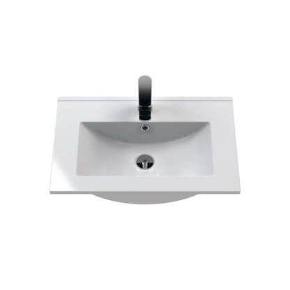 Deco 600mm Floor Standing 2 Door Vanity & Basin