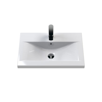 Deco 600mm Floor Standing 2 Door Vanity & Basin