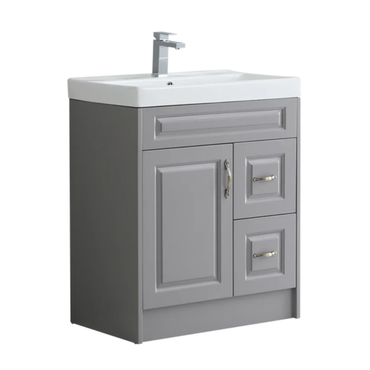 Hilton 750mm Traditional Waterproof PVC Vanity Unit and Basin