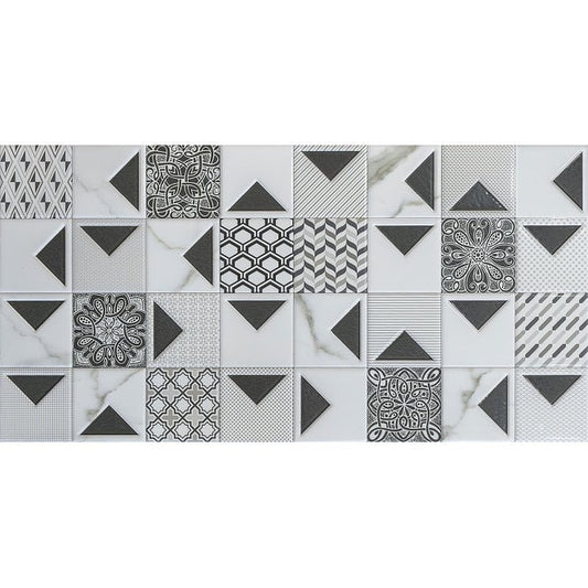 Carrara Mix Decor 30cm x 60cm Wall Tile