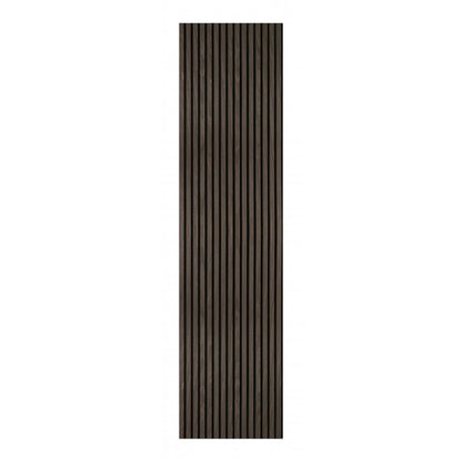 Walnut Wooden Slat Acoustic Wall Panel 600x2400x21mm