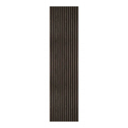 Walnut Wooden Slat Acoustic Wall Panel 600x2400x21mm